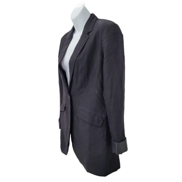 2/$20 Vintage Y2K SmartSet Black Blazer Jacket Size: M - Picture 6 of 8